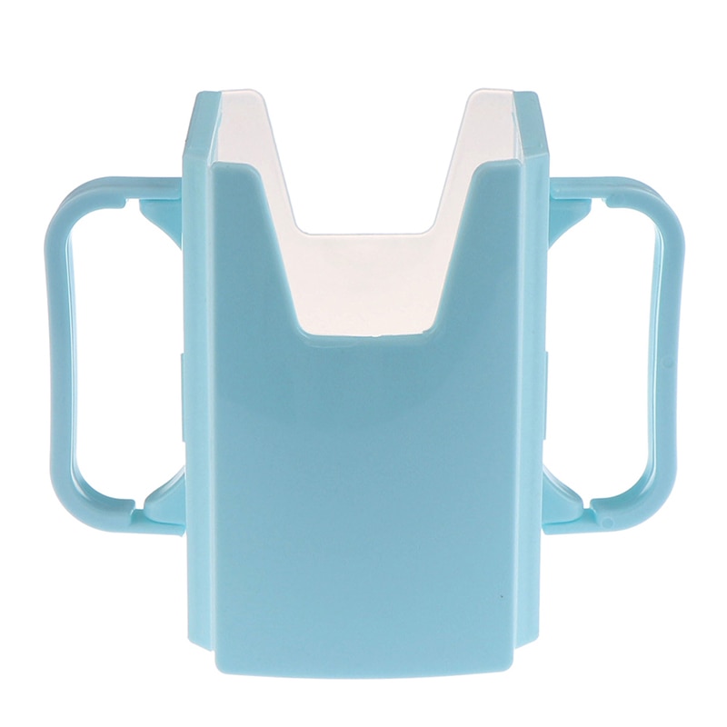 Bottle Cup Milk Holder Adjustable Safety Plastic Baby Toddler Juice Box Drinking